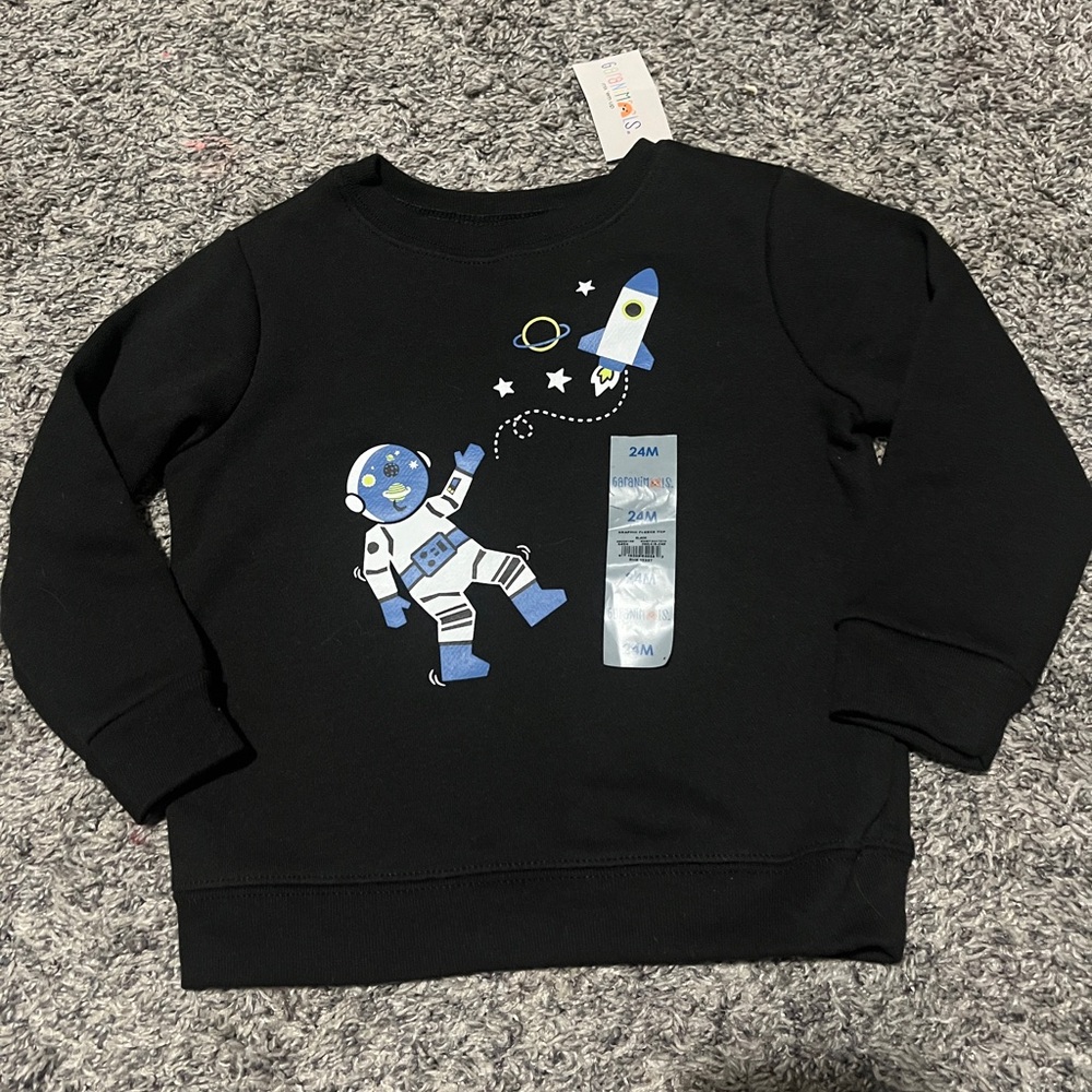 24 Month Space Sweatshirt